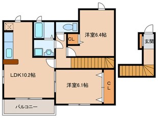 パ－クあおなみⅠの物件間取画像